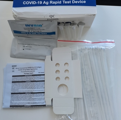 SAR - Cov - 2 liste commune d'antigène de Covid 19 d'essai d'Eu rapide nasal de cassette