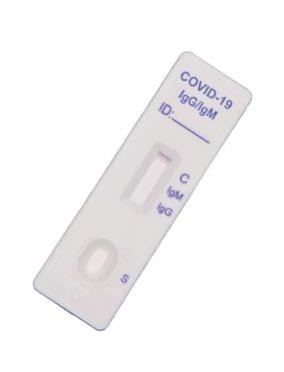 Essai Kit Colloidal Gold d'anticorps de Covid-19 Sars-Cov-2 Igg Igm