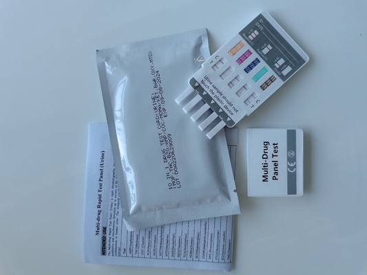Quantités multiples multi 20 de panneau d'essai de drogue de Coc/Thc/Opi/ampère/Pcp