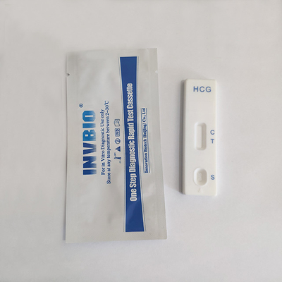 Urine/sérum de grossesse d'hormone chorionique gonadotrophique de Hcg de kits d'essai de fertilité de FDA de la CE d'Invbio