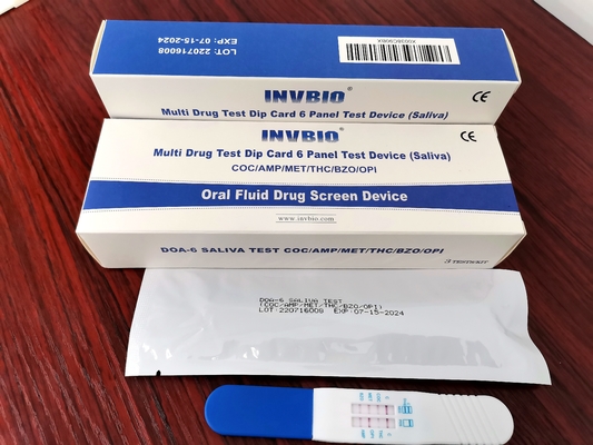 Essai Kit Identify Health de toxicomanie de la CE INVBIO