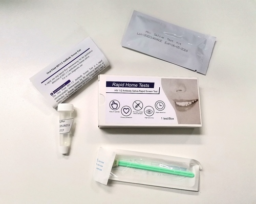 Distributeur rapide de kits d'essai d'HIV d'écouvillon oral d'HIV 1 et 2 requis pour le SIDA