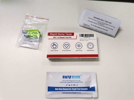 L'analyse de sang rapide d'HIV 1/2 Kit Highly Accurate Private Ce a approuvé