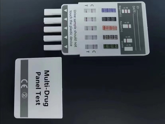 Essai de drogue précis de carte d'immersion d'urine de 10 panneaux à la maison et dans des essais en laboratoire
