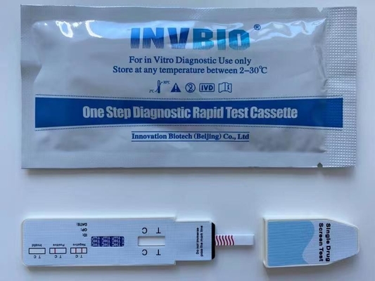 Auto-diagnostique privé simple d'essai de drogue de marijuana de panneau/salive de Thc