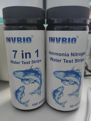 7 dans 1 analyse Kit Strips 100/Pack d'eau potable de l'aquarium FSC