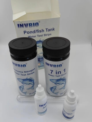 Aquarium Pond Fish Tank Water Quality Test Kit 7 In 1 Strips 100 / Pack