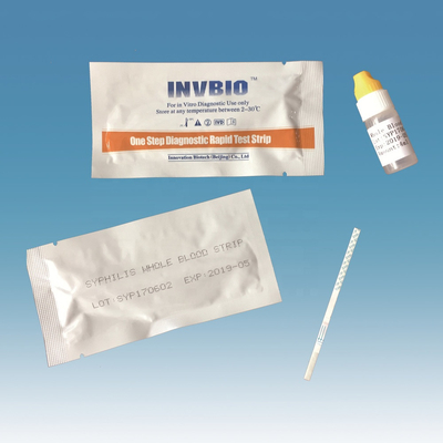 Une carte rapide précise Kit At Home d'essai du syphilis ab d'étape