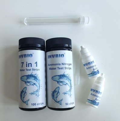 7 en 1 Kit d'analyse de la qualité de l'eau facile à la maison pour la piscine de mesure
