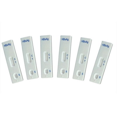 Carte rapide d'essai de HBsAg de kits d'examen de diagnostic de maladie infectieuse médicale d'IVD