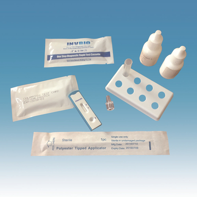 Essai Kit Card Single Use d'antigène de Trachomatis de Chlamydia d'écouvillon