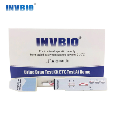 Kit médical Etg Test d'alcool Carte de plongée d'urine Marque Iso Test rapide en une étape
