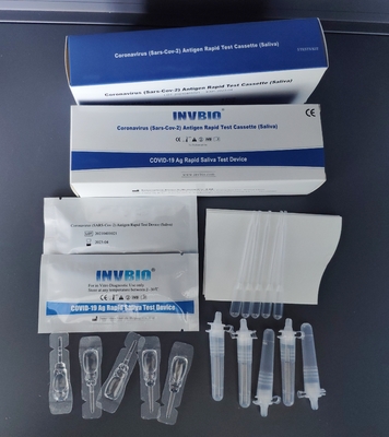 Essai Kit Ag Saliva Test Kit d'antigène de Bfarm SARS-CoV-2 à la maison
