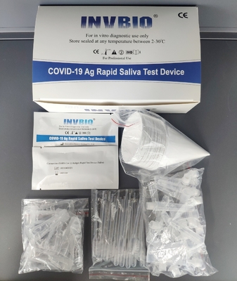 Essai Kit In Vitro Diagnostic de salive de SARS-CoV-2 AG de la CE FSC
