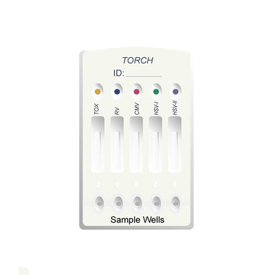 Torche diagnostique rapide médicale des kits HSV1 HSV2 d'essai de fertilité d'IVD examinant le panneau 5