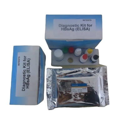 GRIPPE de plasma de sérum un emballage d'OEM de DOT Elisa Assay Kit Plate