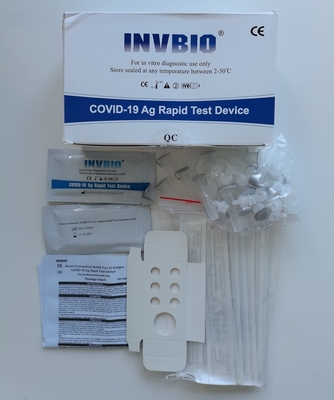 Essai Kit Rapid Response For Travel d'antigène de Covid de professionnels de soins de santé