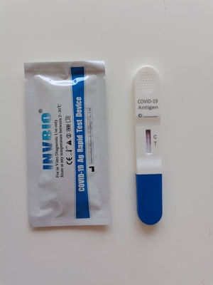 95,6% essai rapide Kit Card Format de pylores de l'antigène H de sensibilité