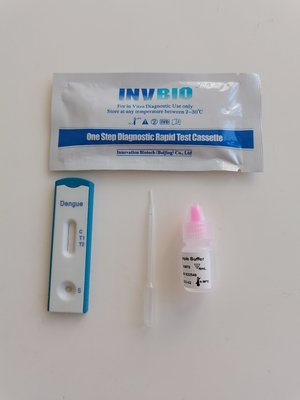 Maison diagnostique d'Igg Igm de fièvre dengue de maladie infectieuse de la CE de kits rapides médicaux d'essai