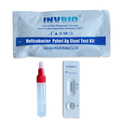 Un dispositif rapide Schnelltest de résidus de kits d'essai de pylores de l'antigène H d'étape en ligne