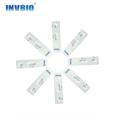 Cassette de test rapide de diagnostic médical Hbsag VHC Vih Syphilis Virus de l'hépatite B