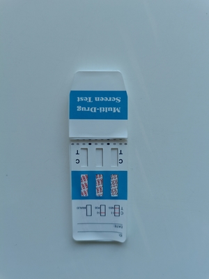 Un panneau multi précis de la carte 6 de balayage d'immersion d'urine d'essais de drogue d'étape