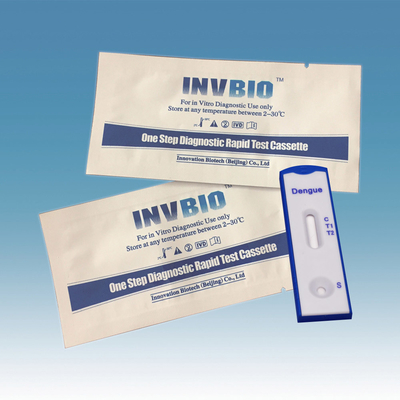 Emballage rapide d'OEM de cassette d'Igg Igm d'anticorps de kits d'essai de maladie infectieuse de virus de fièvre de dengue