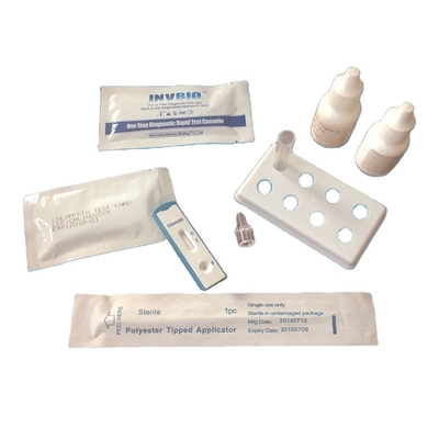 Santé sexuelle un écouvillon rapide de Kit Chlamydia Trachomatis Infection Antigen d'essai d'Invbio DST d'étape