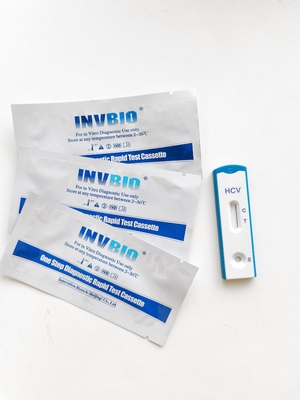 Plasma rapide de sérum sanguin de Kit Strip Cassette For Whole d'essai de l'hépatite C de Hcv