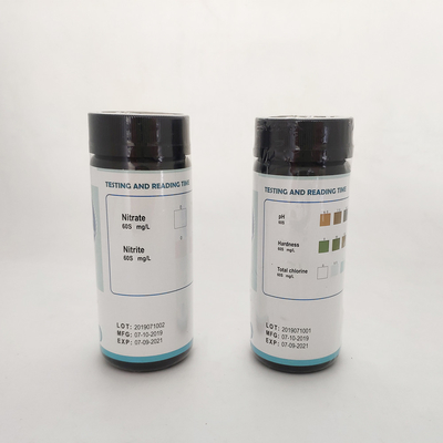 Bandes d'essai d'aquarium d'aquarium d'azote 7 en 1 eau de mer d'eau douce 9 paramètres