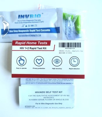 Les kits rapides d'un d'étape de sang total essai d'HIV 20 morceaux de la CE ont approuvé