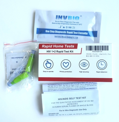 HIV rapide d'essai d'inscription de la CE Kit In Whole Blood/sérum/plasma