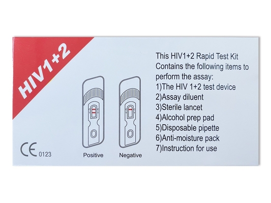 40pcs examen de diagnostic rapide SIDA de Kit For Ag Ab Syphilis et d'HIV