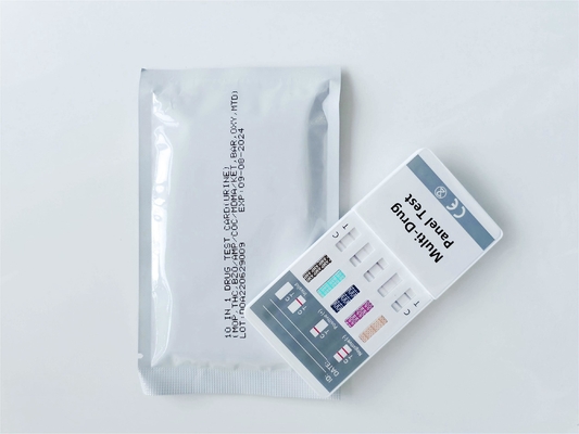 10 dans les kits multi professionnels de 1 d'urine de drogue d'essais essai de panneau une étape