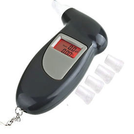 Affichage numérique personnel d'appareil de contrôle d'alcool de Breathalyzer de réponse rapide At168