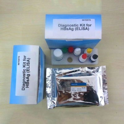 antigène de surface de virus d'odm Elisa Diagnostic Kit For Hepatitis B