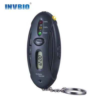 3 niveaux ont mené des lumières montrent l'appareil de contrôle d'alcool de Breathalyzer avec la réponse rapide de minuterie pour la sécurité d'entraînement
