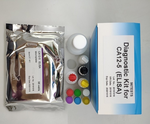 Kit de test in vitro Elisa Détermination quantitative de l'antigène du cancer humain 125 CA 12-5