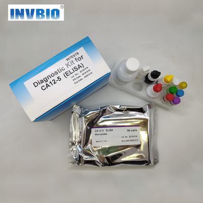 Kit de test in vitro Elisa Détermination quantitative de l'antigène du cancer humain 125 CA 12-5