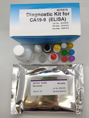Sandwich diagnostique médical à Ca19-9 Elisa Test Kit Antigen Immunoassay