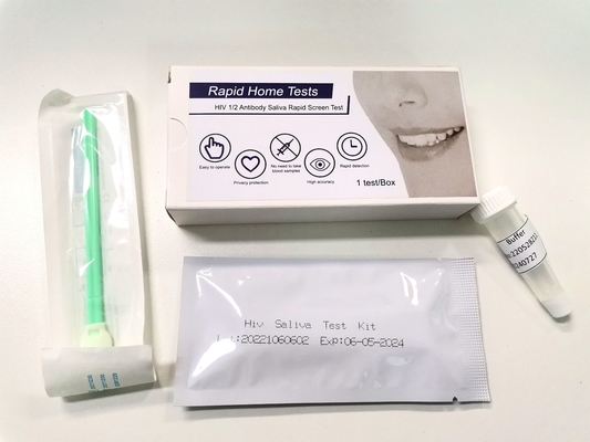 Dans les kits rapides d'essai d'HIV de la maison 1/2, essai Kit High Sensitive de salive d'antigène