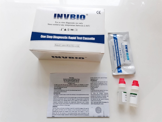 Essai approuvés Kit All Medical Device rapide d'HIV 1 d'anticorps de la CE 2