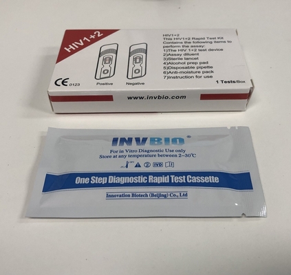 Kit de test rapide du VIH en vrac Diagnostique à domicile Autotest