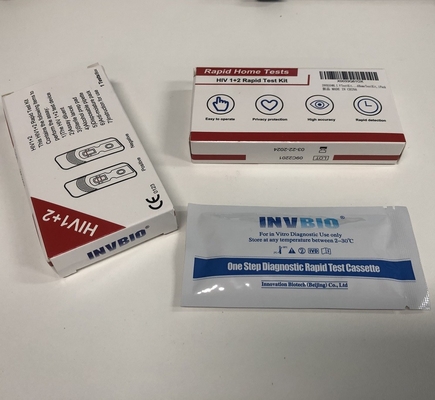 Kit de test rapide du VIH en vrac Diagnostique à domicile Autotest