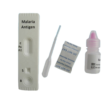 Sang rapide de Kit Malaria Rdt Antibodies Pv d'examen de diagnostic de la maladie tropicale/PF