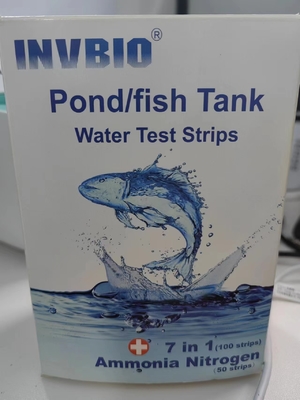 7 dans 1 analyse Kit Strips 100/Pack d'eau potable de l'aquarium FSC