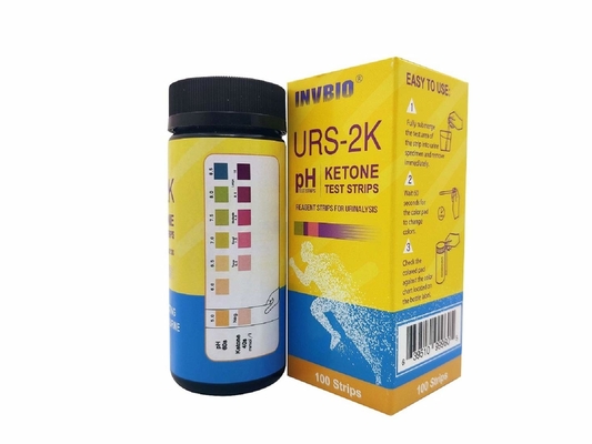 L'essai du cétonique pH d'analyse d'urine en un ce FSC de FDA de bande d'urine a approuvé