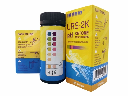 L'essai du cétonique pH d'analyse d'urine en un ce FSC de FDA de bande d'urine a approuvé