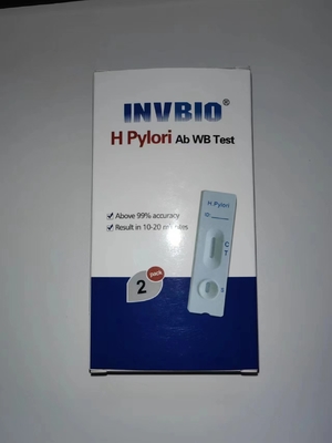 Test de carte Ag Feces H Pylori Ce détection rapide