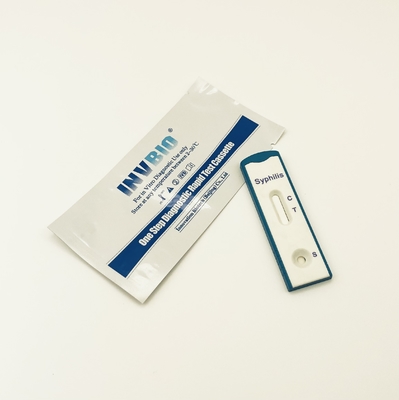 Examen de diagnostic rapide Kit Std Syphilis Screening Test de Vdrl avec la poche scellée